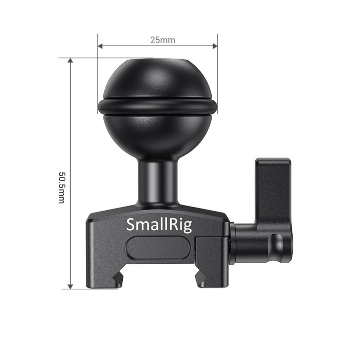 Głowica kulowa SmallRig 2133 z uchwytem NATO